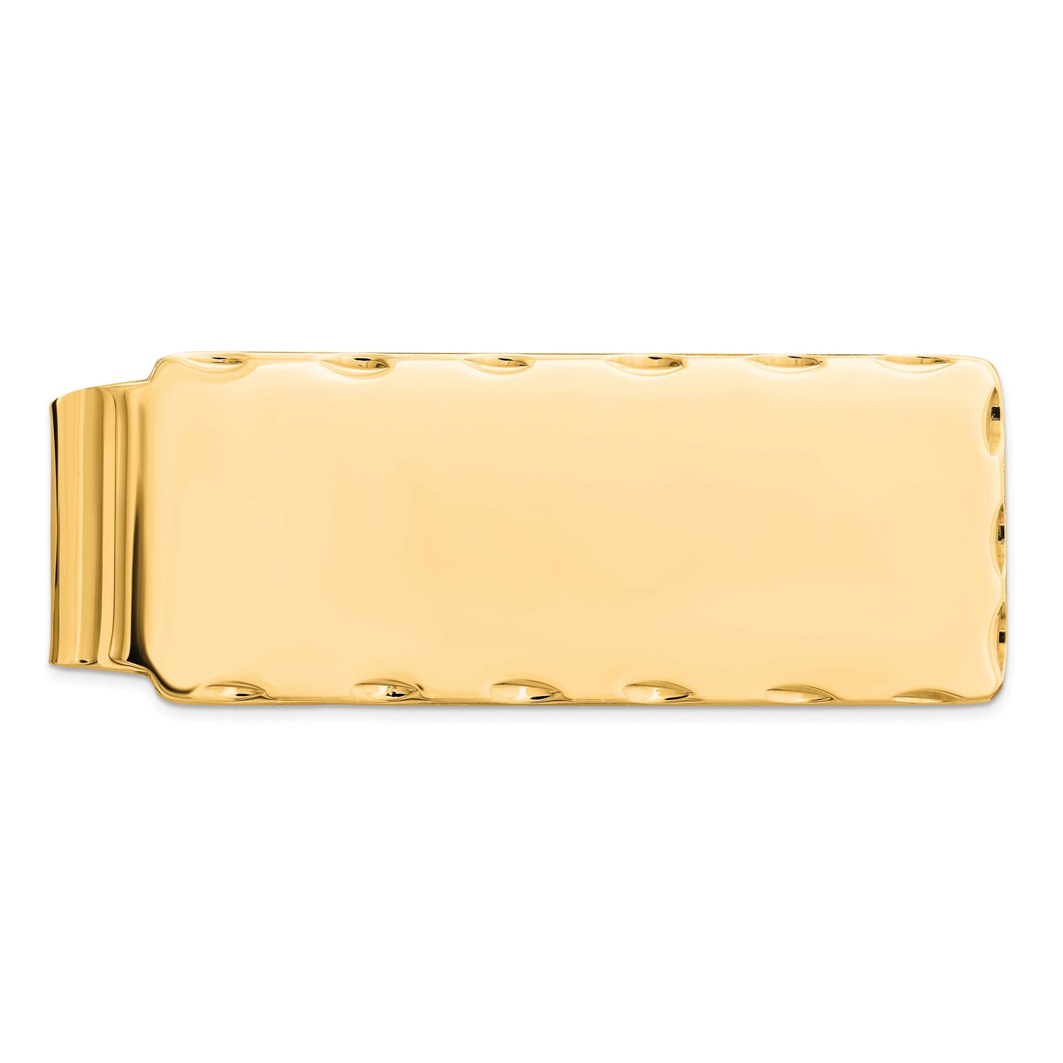 Money Clip Sterling Silver Gold-Plated, MPN: QQ46GP, UPC: