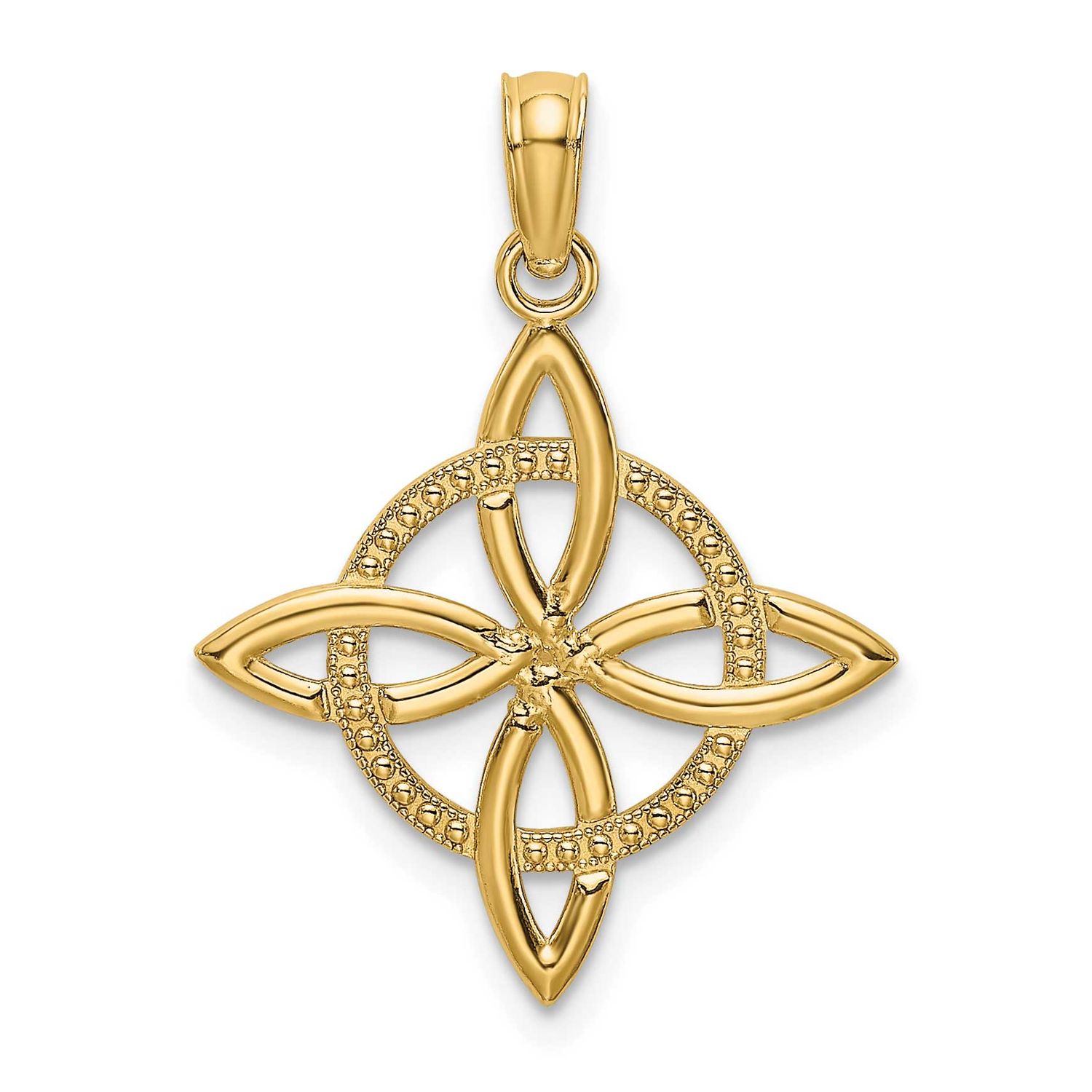 Small Celtic Eternity Knot Charm 10k Gold, MPN: 10K7223, UPC: