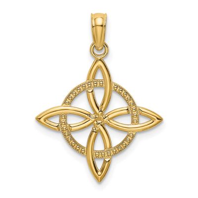 Small Celtic Eternity Knot Charm 10k Gold, MPN: 10K7223, UPC: