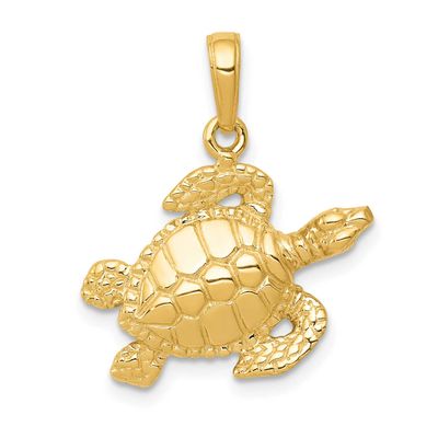 Turtle Pendant 10k Gold, MPN: 10K3308, UPC: