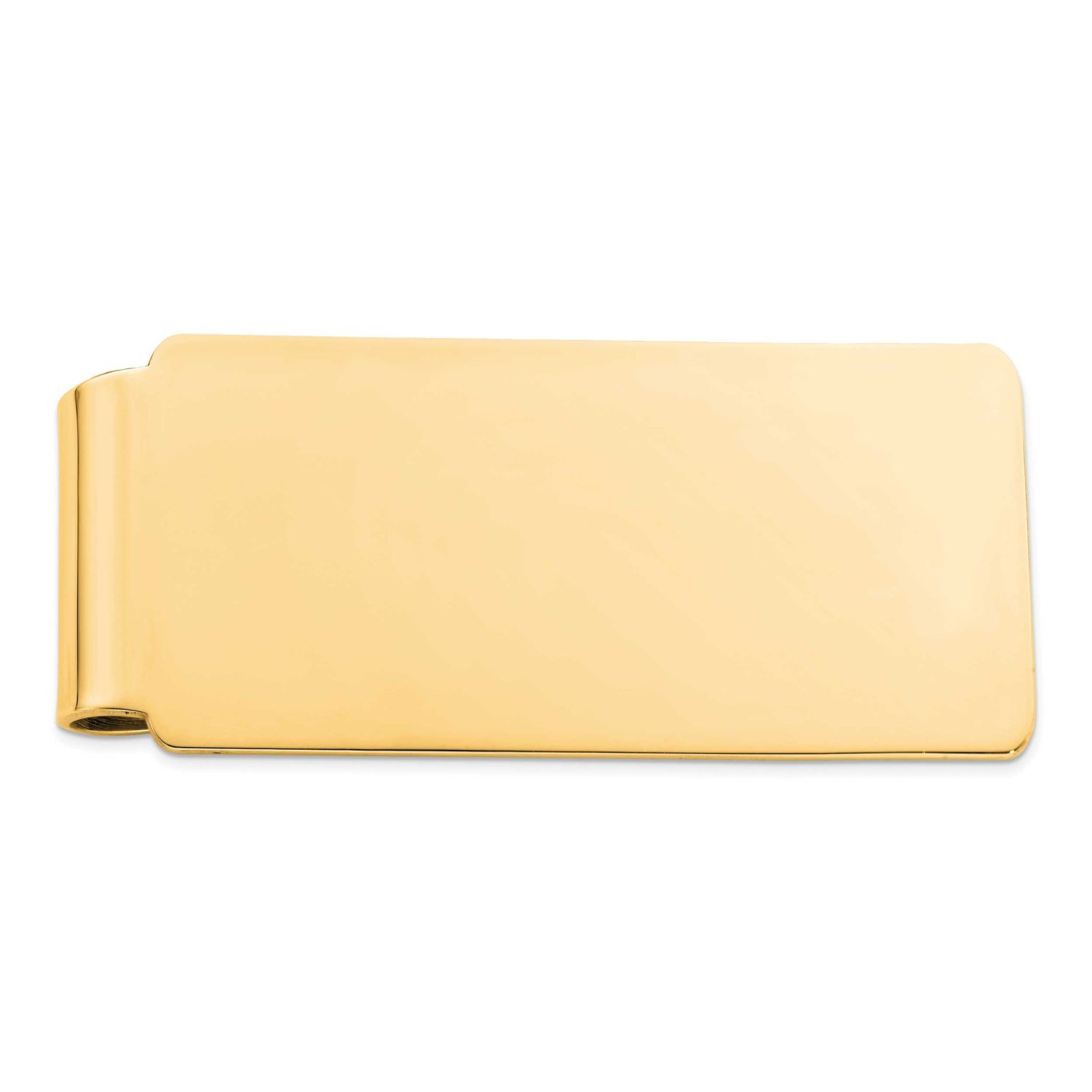 Money Clip Sterling Silver Gold-Plated, MPN: QQ137GP, UPC: