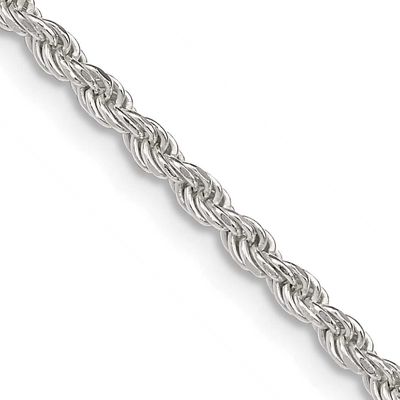 2.25mm Diamond-Cut Rope Chain 42 Inch Sterling Silver, MPN: QDC050-42, UPC: 196904361559