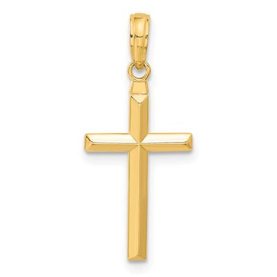 Reversible Latin Cross Pendant 10k Gold, MPN: 10C3865, UPC: 196904228012