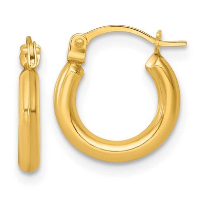 2mm Hoop Earrings 14k Gold Polished, MPN: TF2380, UPC: