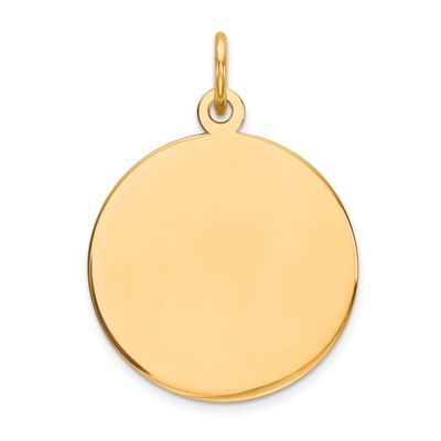 Round Disc Charm 10k Gold, MPN: 10XM538/13, UPC: