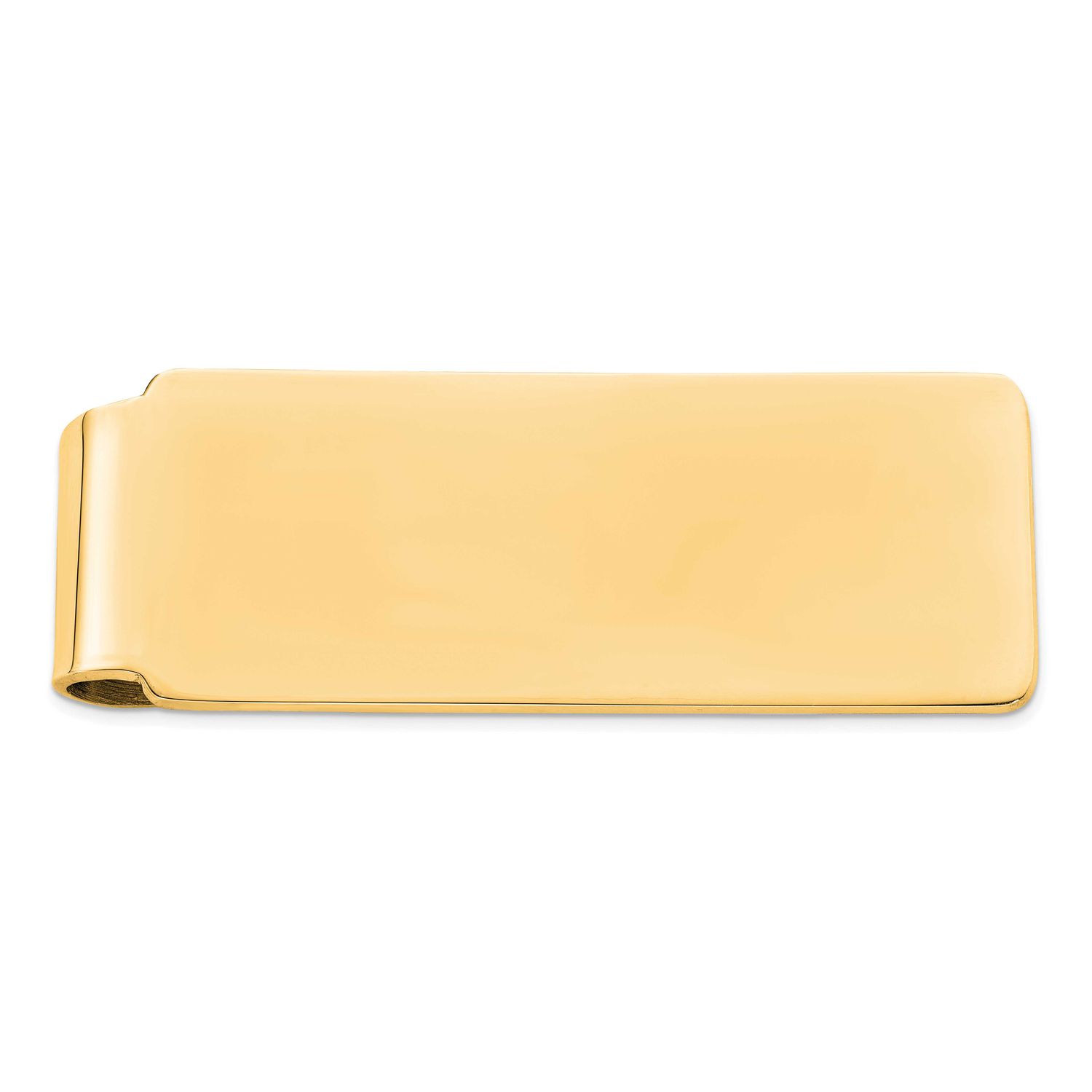 Money Clip Sterling Silver Gold-Plated, MPN: QQ140GP, UPC: