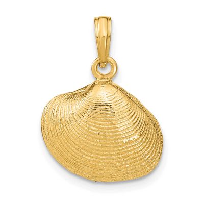 Medium Clam Shell Pendant 14k Gold, MPN: K2917, UPC: 637218012121