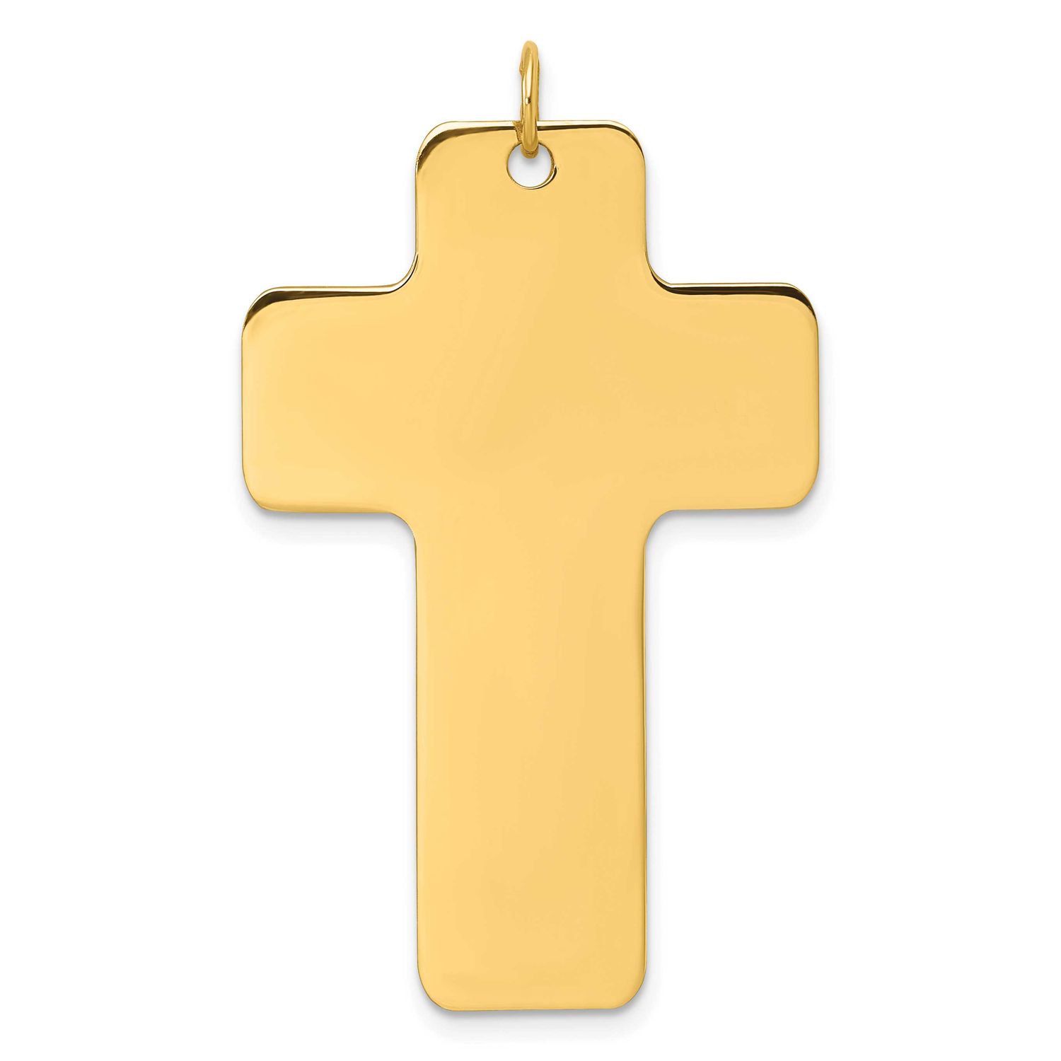 Cross Charm 14k Gold Polished, MPN: D5870, UPC: