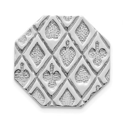 Tie Tac Sterling Silver Rhodium-Plated, MPN: QQ184, UPC: 883957402529