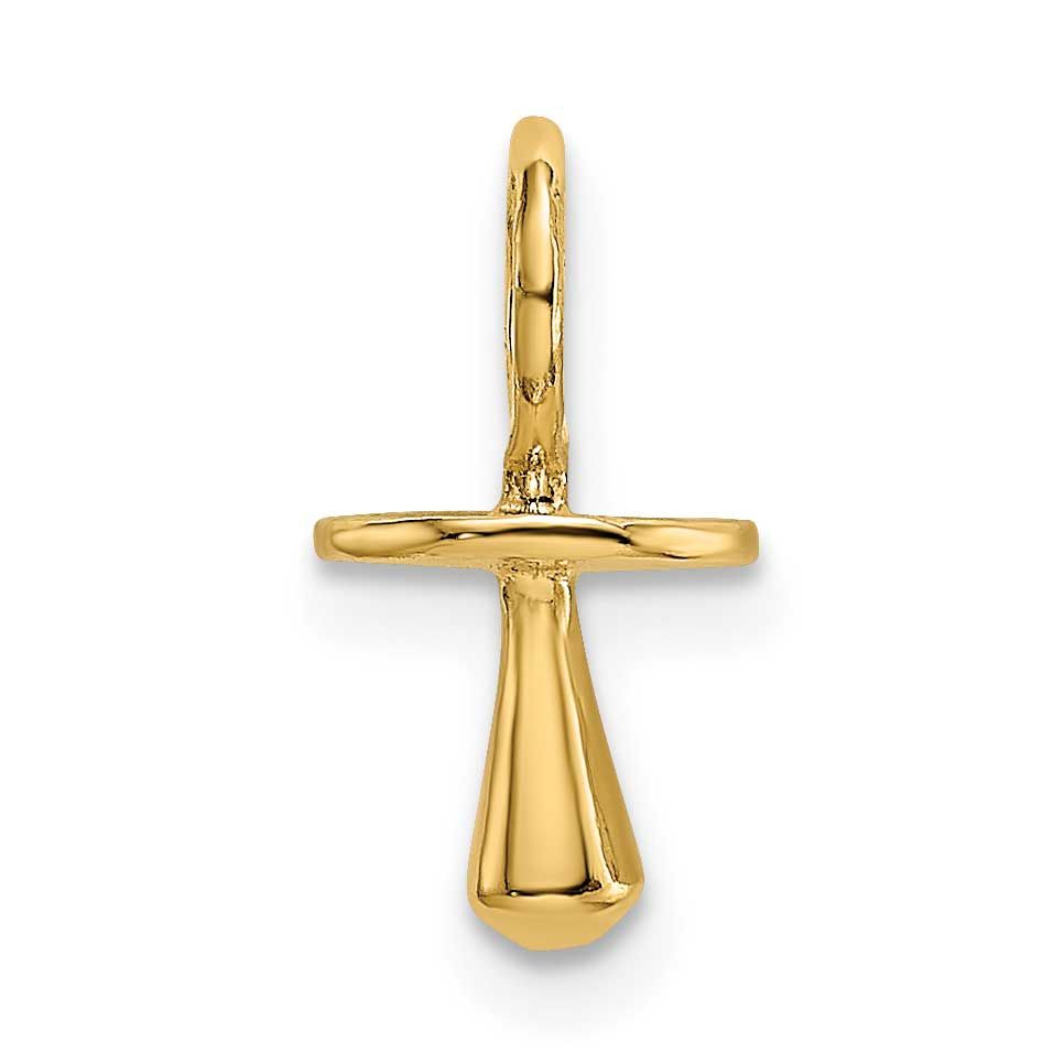 Polished 3-D Pacifier Charm 14k Gold, MPN: K5237, UPC: 637218031320