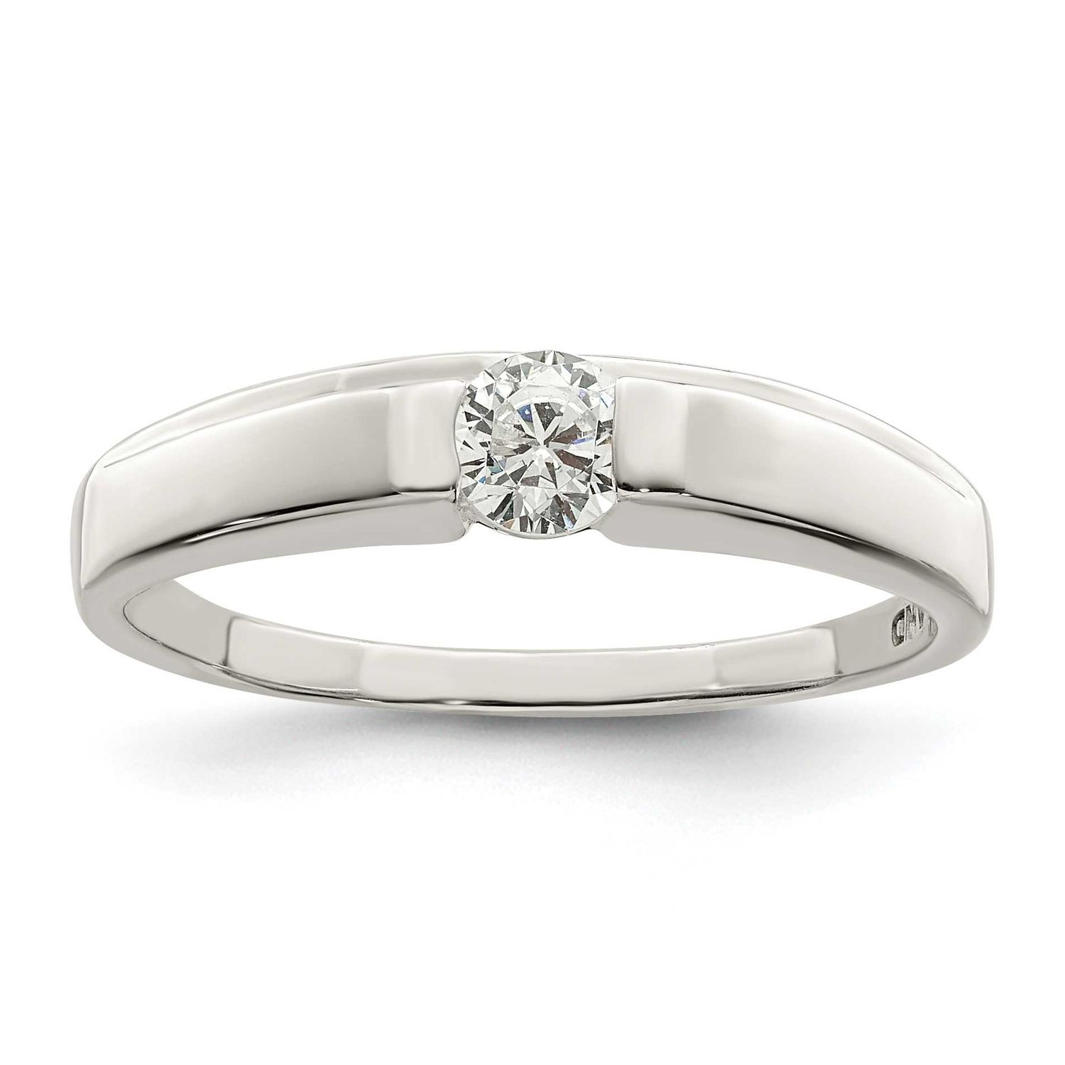 CZ Ring Sterling Silver, MPN: QR7315, UPC: