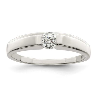CZ Ring Sterling Silver, MPN: QR7315, UPC: