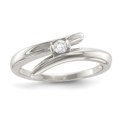 CZ Ring Sterling Silver, MPN: QR6641, UPC: 883957993799
