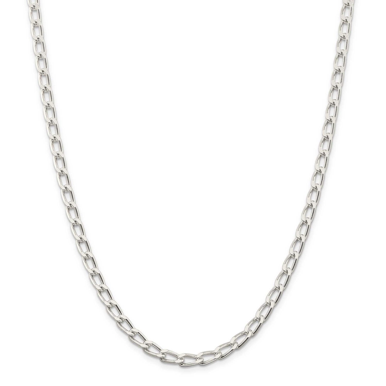 5.1mm Open Link Chain 20 Inch Sterling Silver, MPN: QLL150-20, UPC: 883957084466