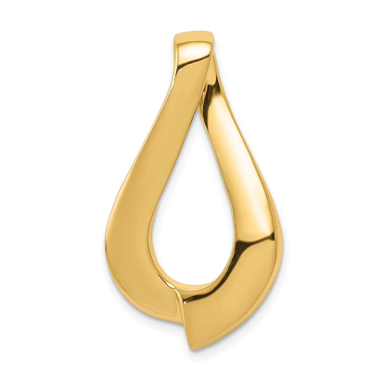 Fits Up To 8mm Regular 10mm Fancy Reversible Omega Slide 10k Gold, MPN: 10SL48, UPC: