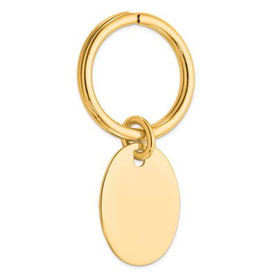 Key Chain 31 Inch Sterling Silver Gold-Plated, MPN: QQ532GP, UPC: