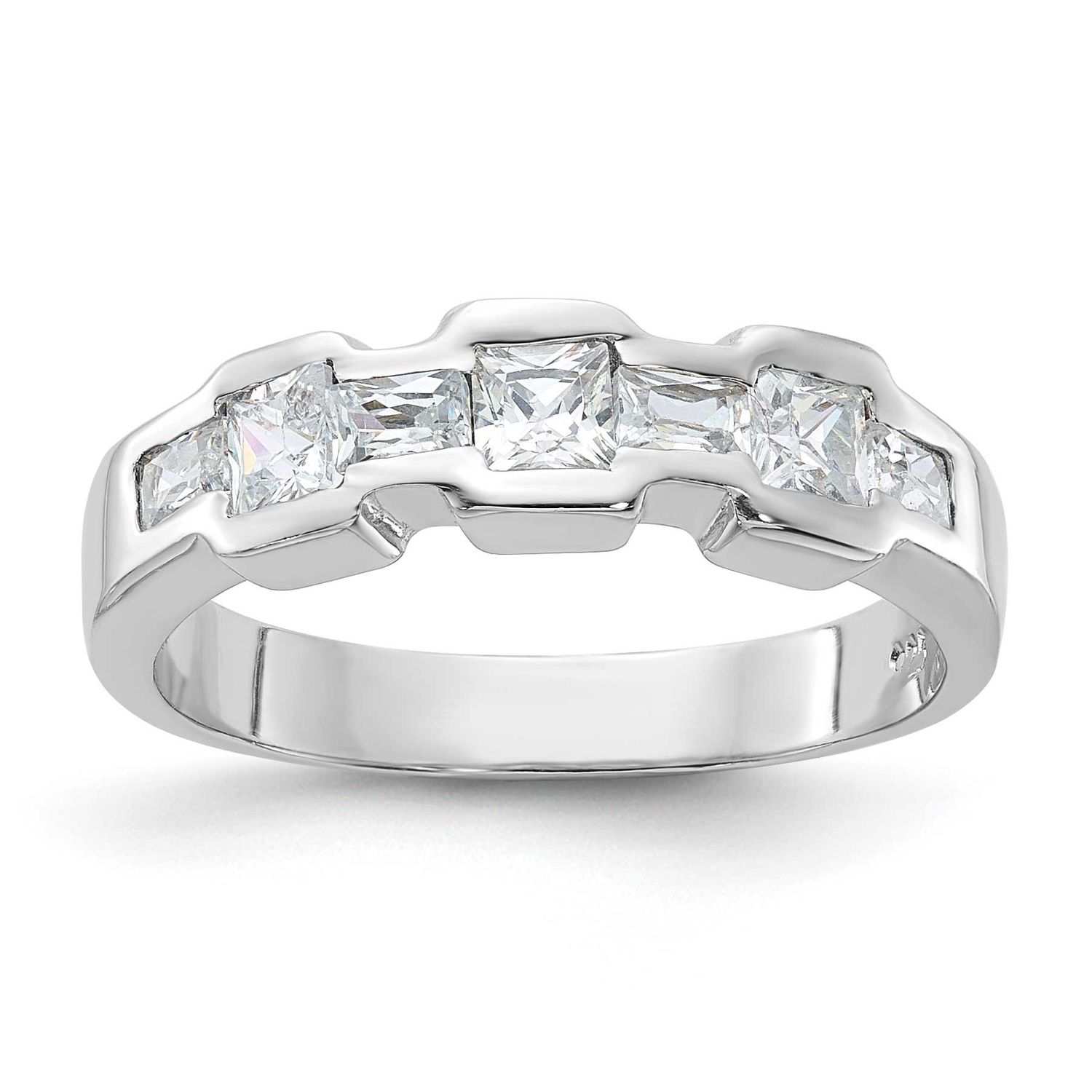 CZ Ring Sterling Silver, MPN: QR1305, UPC: 886774163437