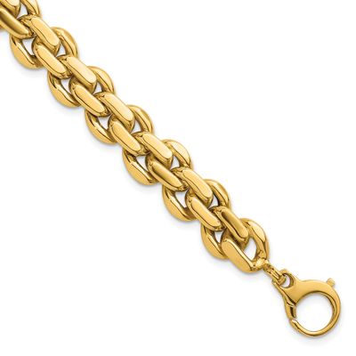 7.5 Inch Fancy Link Bracelet 14k Gold Polished, MPN: SF3193-7.5, UPC: