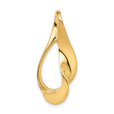 Fits Up To 3mm Regular 6mm Fancy Reversible Omega Slide 10k Gold, MPN: 10SL164, UPC: