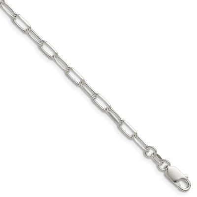 3.85mm Diamond-cut Forzantina Chain 8 Inch Sterling Silver, MPN: QDFC100-8, UPC: