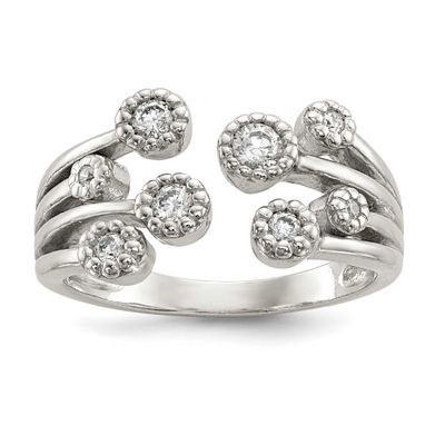 CZ Ring Sterling Silver, MPN: QR6720, UPC: 883957994147