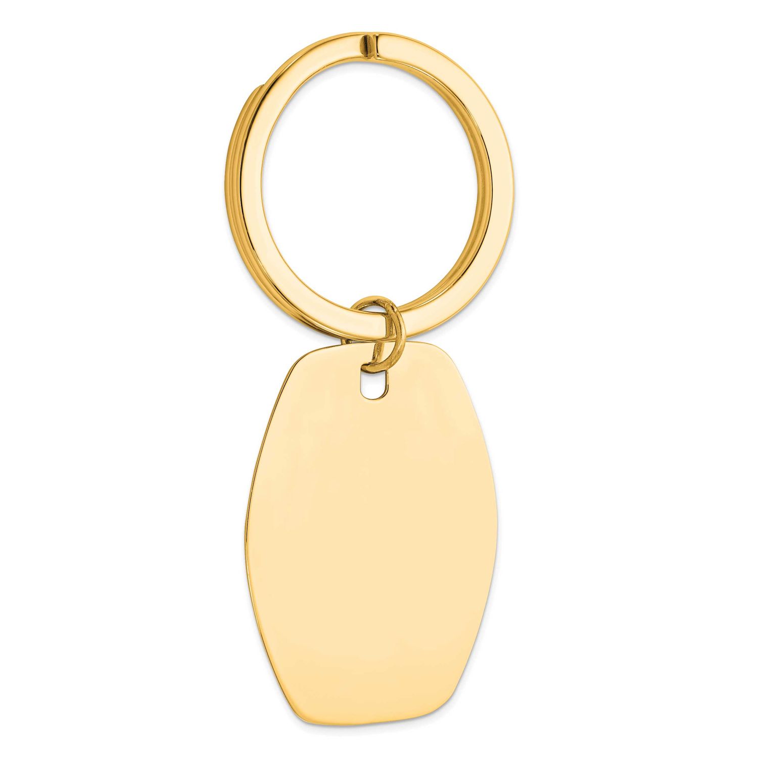 Key Chain Sterling Silver Gold-Plated, MPN: QQ71GP, UPC: