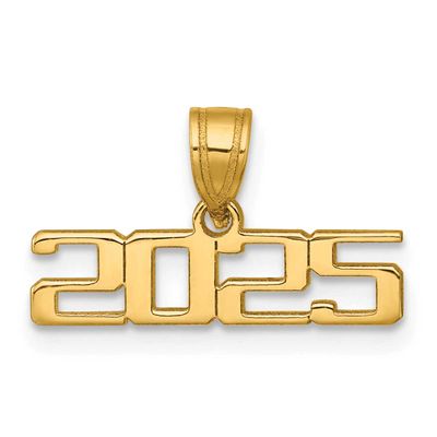2025 Graduation Charm 14k Gold Polished, MPN: K9988-25, UPC: