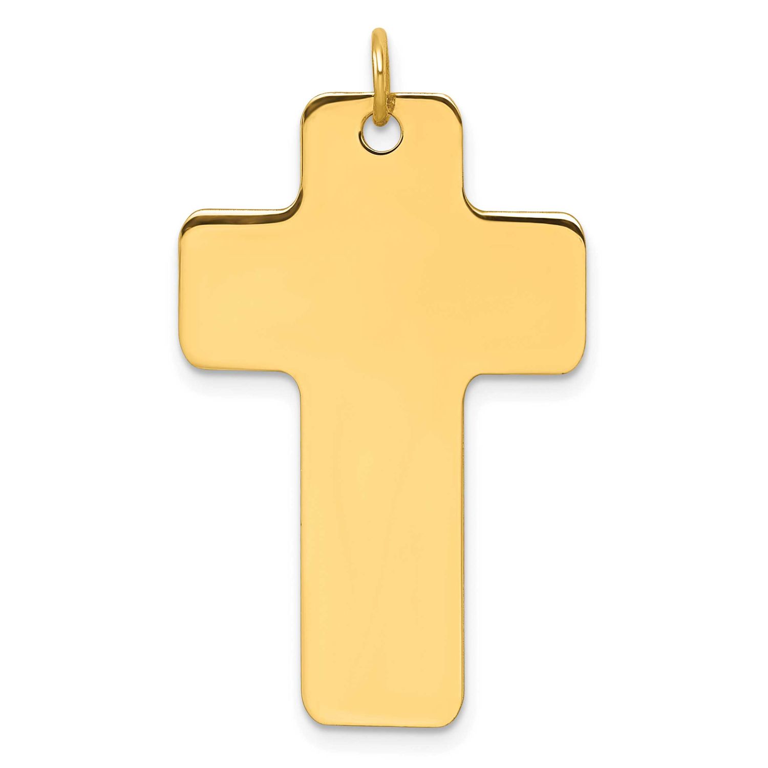 Cross Charm 14k Gold Polished, MPN: D5869, UPC: