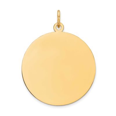 Round Disc Charm 10k Gold, MPN: 10XM539/18, UPC: