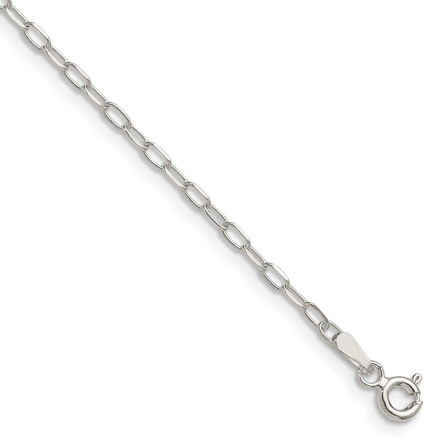 2.0mm Diamond-cut Forzantina Chain 8 Inch Sterling Silver, MPN: QDFC050-8, UPC: