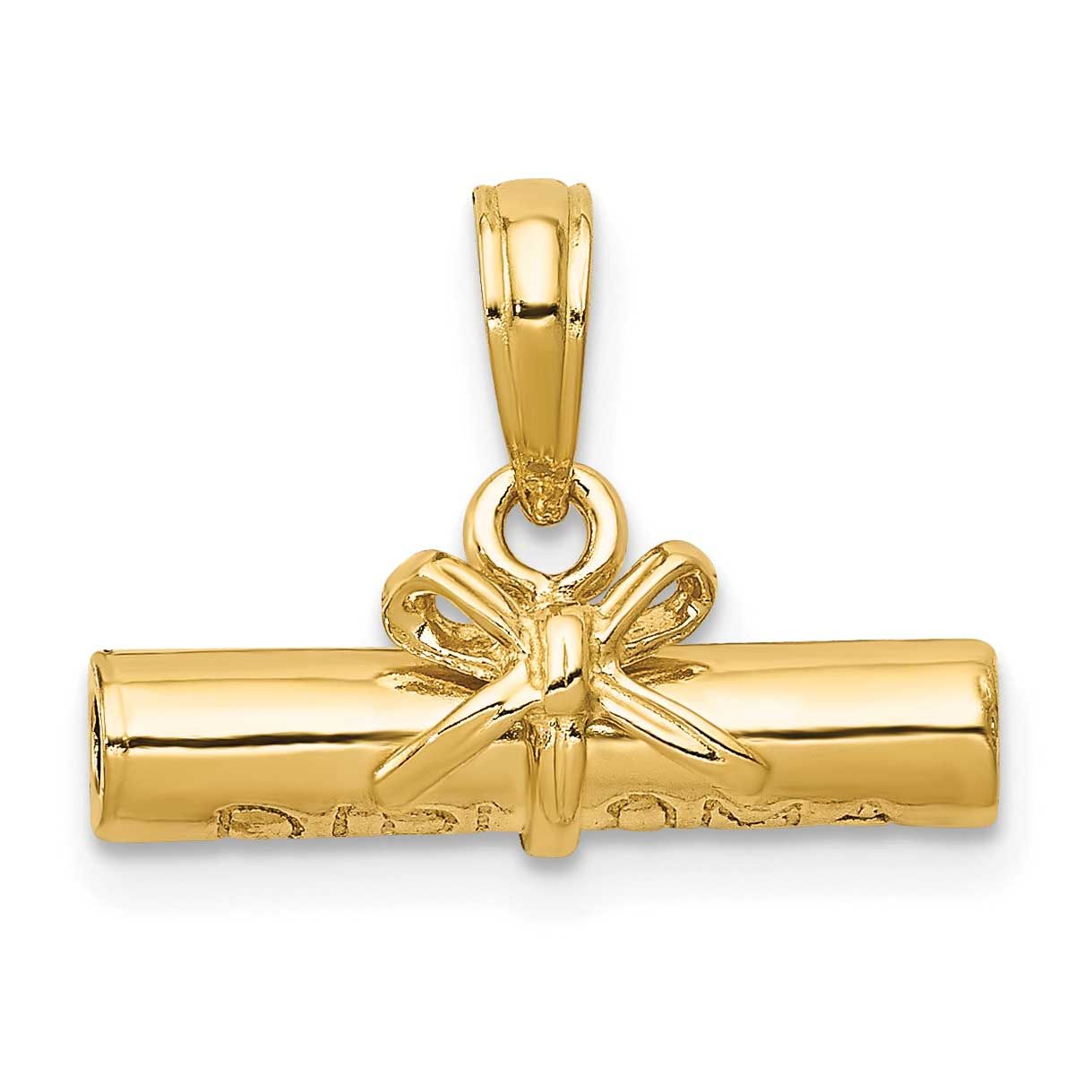 3-D Diploma Pendant 10k Gold, MPN: 10C2224, UPC:
