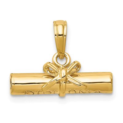 3-D Diploma Pendant 10k Gold, MPN: 10C2224, UPC: