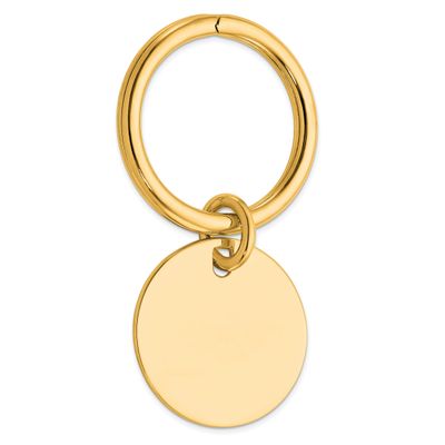 Key Chain 31 Inch Sterling Silver Gold-Plated, MPN: QQ535GP, UPC: