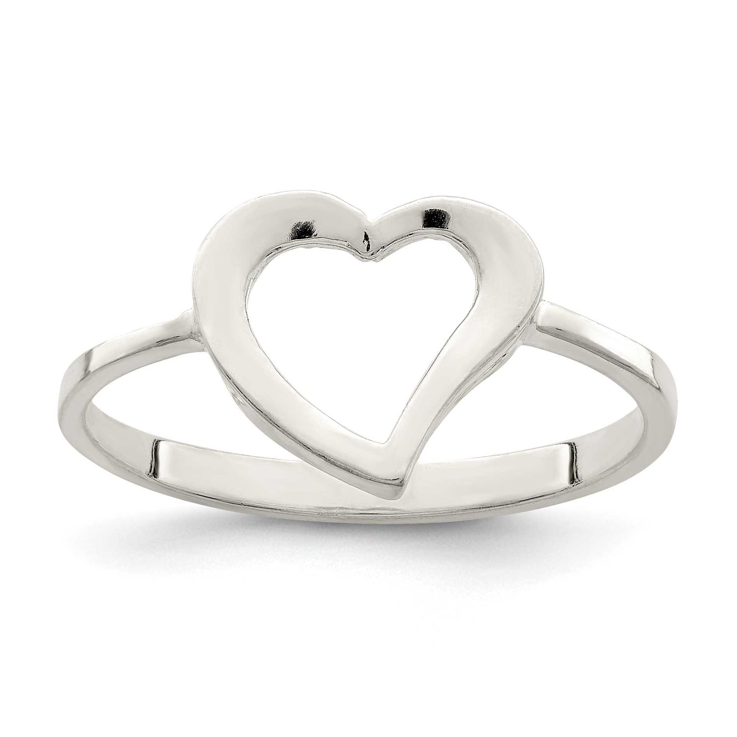 Heart Ring Sterling Silver, MPN: QR2407, UPC: 883957248851