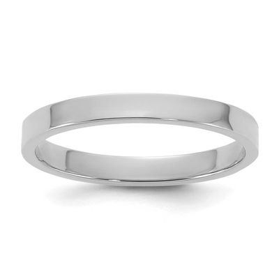 Madi K High Polished 2mm Band Baby / Children&#39;s Ring 14k White Gold, MPN: SE3087, UPC: