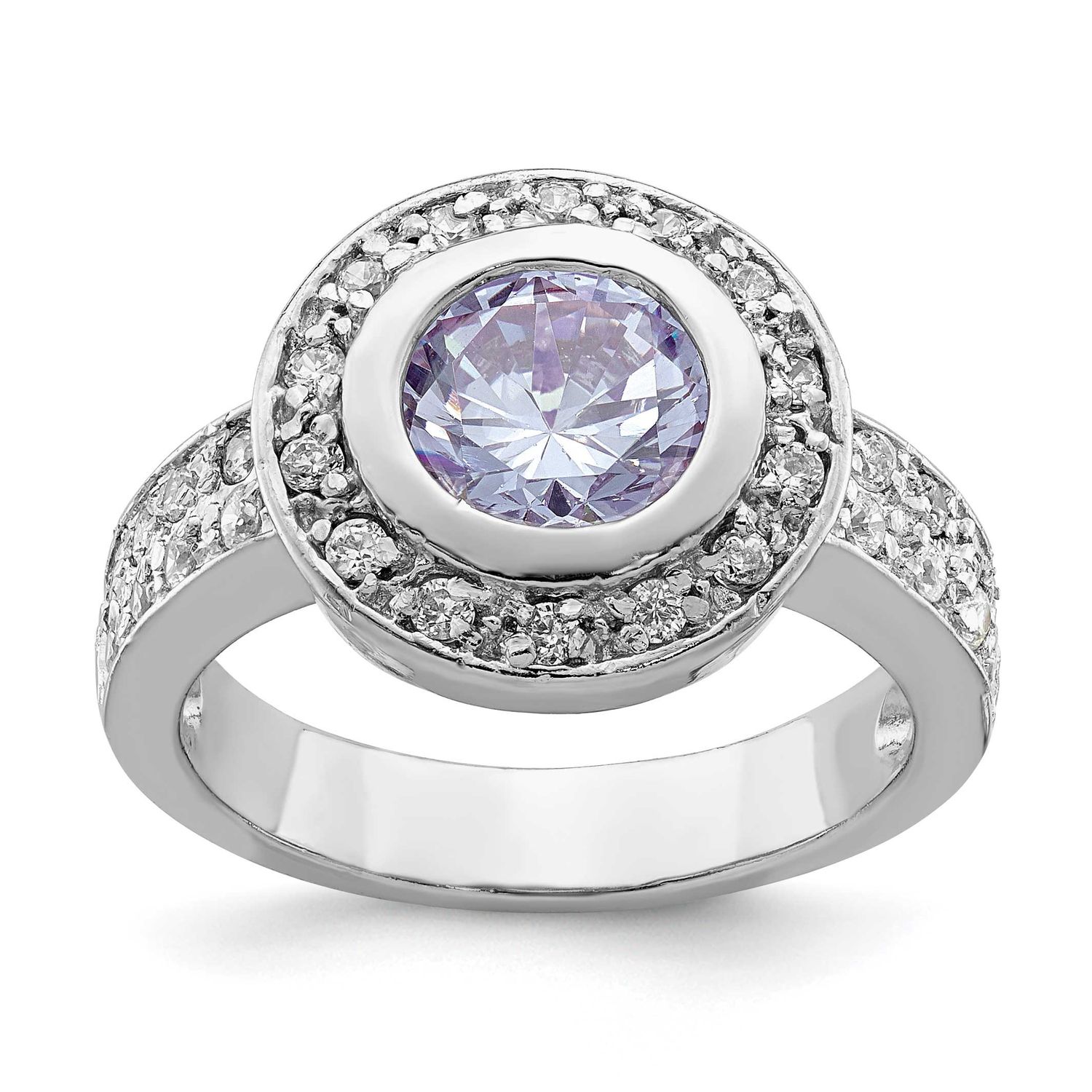 CZ Ring Sterling Silver, MPN: QR2047, UPC: 886774117799