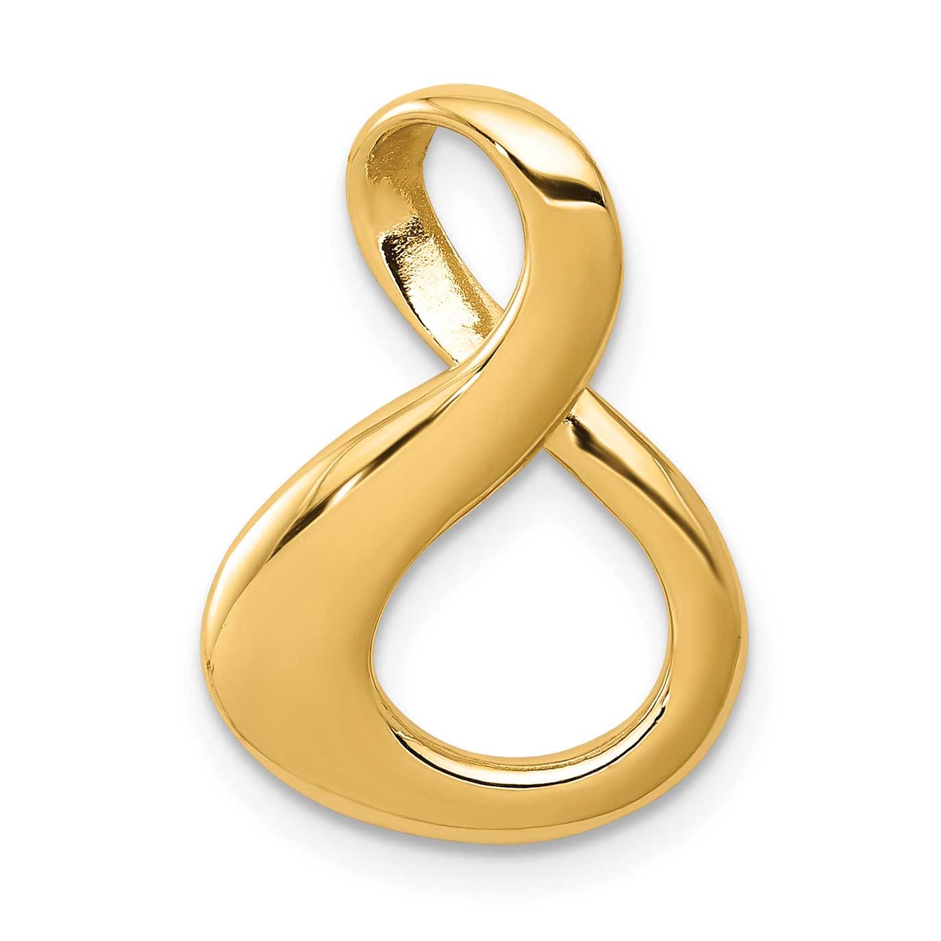 Fits Up To 3mm Regular/6mm Fancy/Reversible Fancy Omega Slide 10k Gold, MPN: 10SL292, UPC: