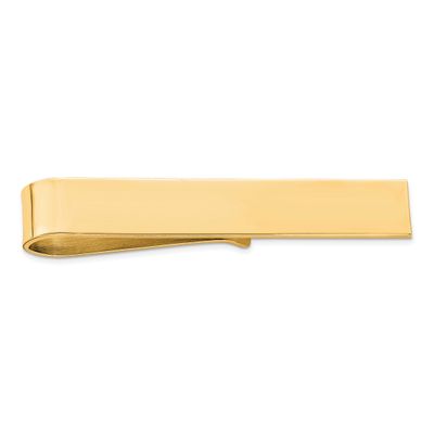 Tie Bar Sterling Silver Gold-Plated, MPN: QQ147GP, UPC: