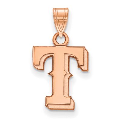 MLB Texas Rangers Letter T Small Pendant 14k Rose Gold, MPN: 4R009RAN
