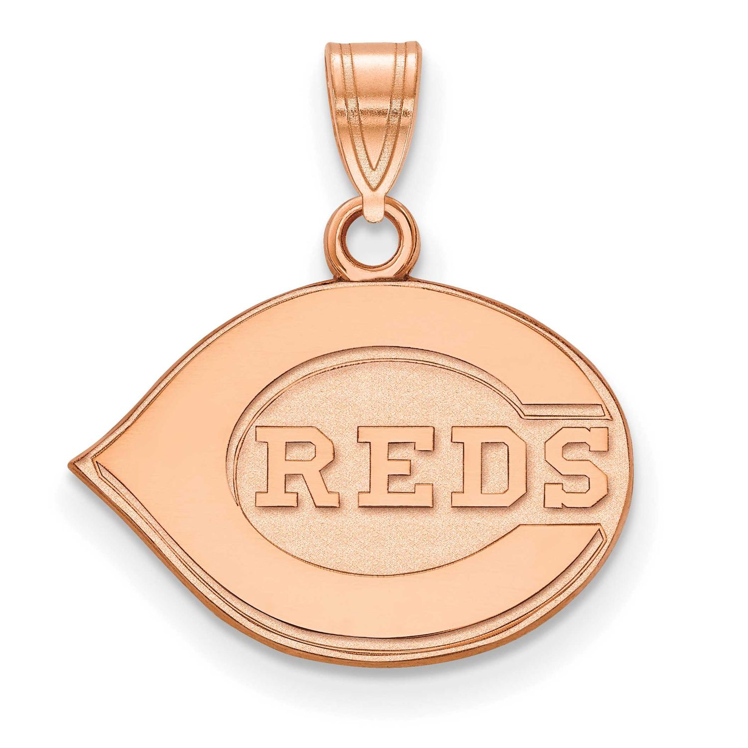 MLB Cincinnati Reds Small Pendant 14k Rose Gold, MPN: 4R002RDS