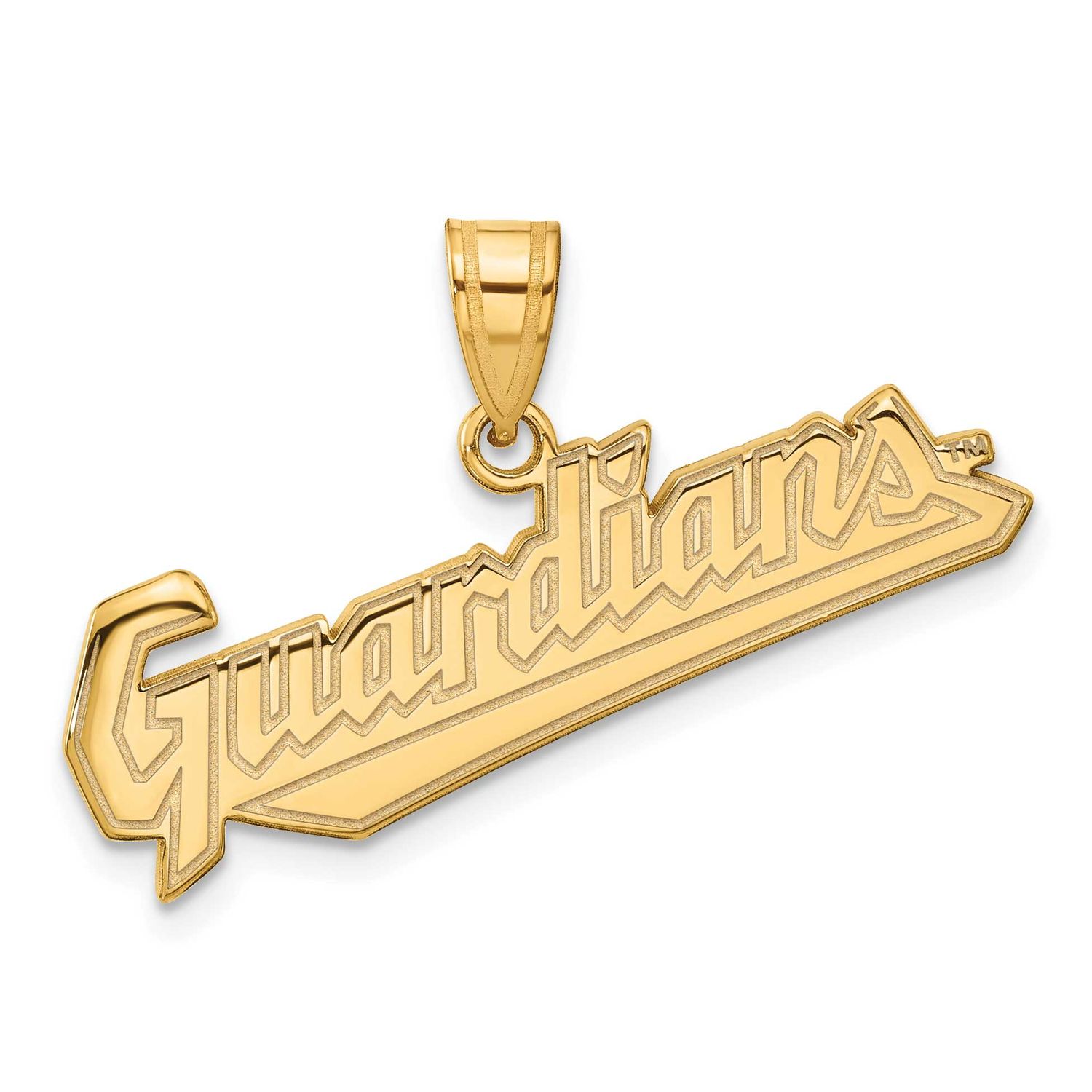 MLB Cleveland Guardians Large Pendant 14k Gold, MPN: 4Y045GUA