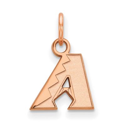 MLB Arizona Diamondbacks Letter A Pendant 14k Rose Gold, MPN: 4R001DIA