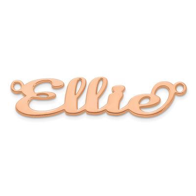 Name Plate 14k Rose Gold XNA1513R