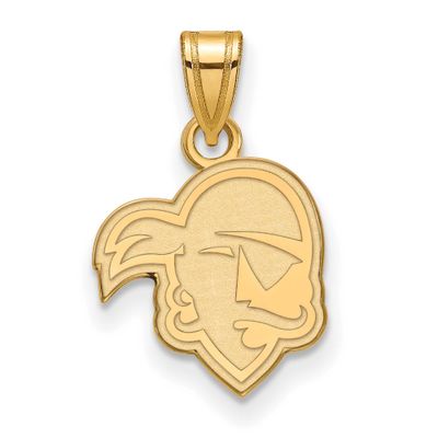 Seton Hall University Pirate Small Pendant Sterling Silver Gold-plated GP001SHU 886774890753
