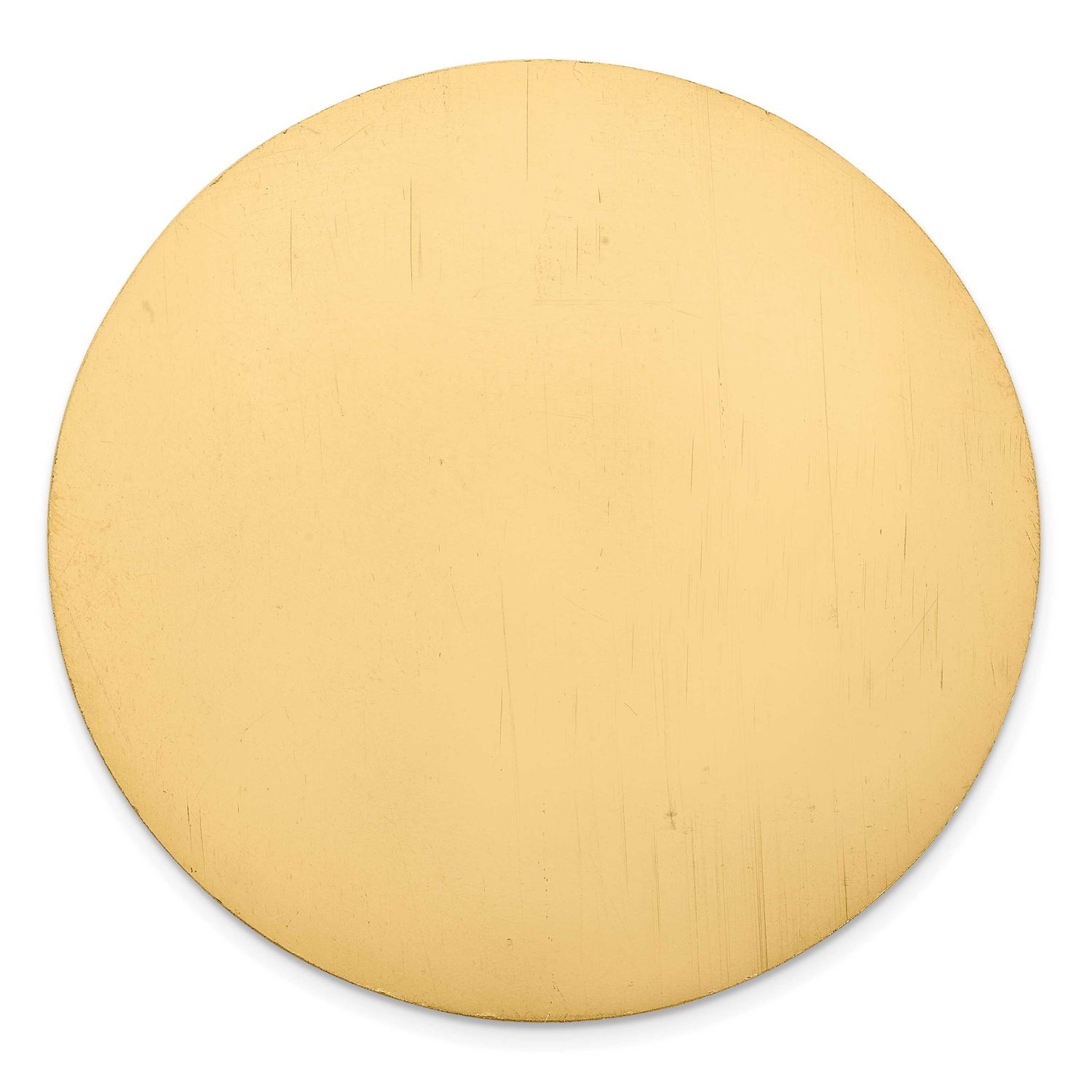 Round Stamping 14k Gold YG1020/18