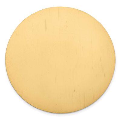 Round Stamping 14k Gold YG1020/18