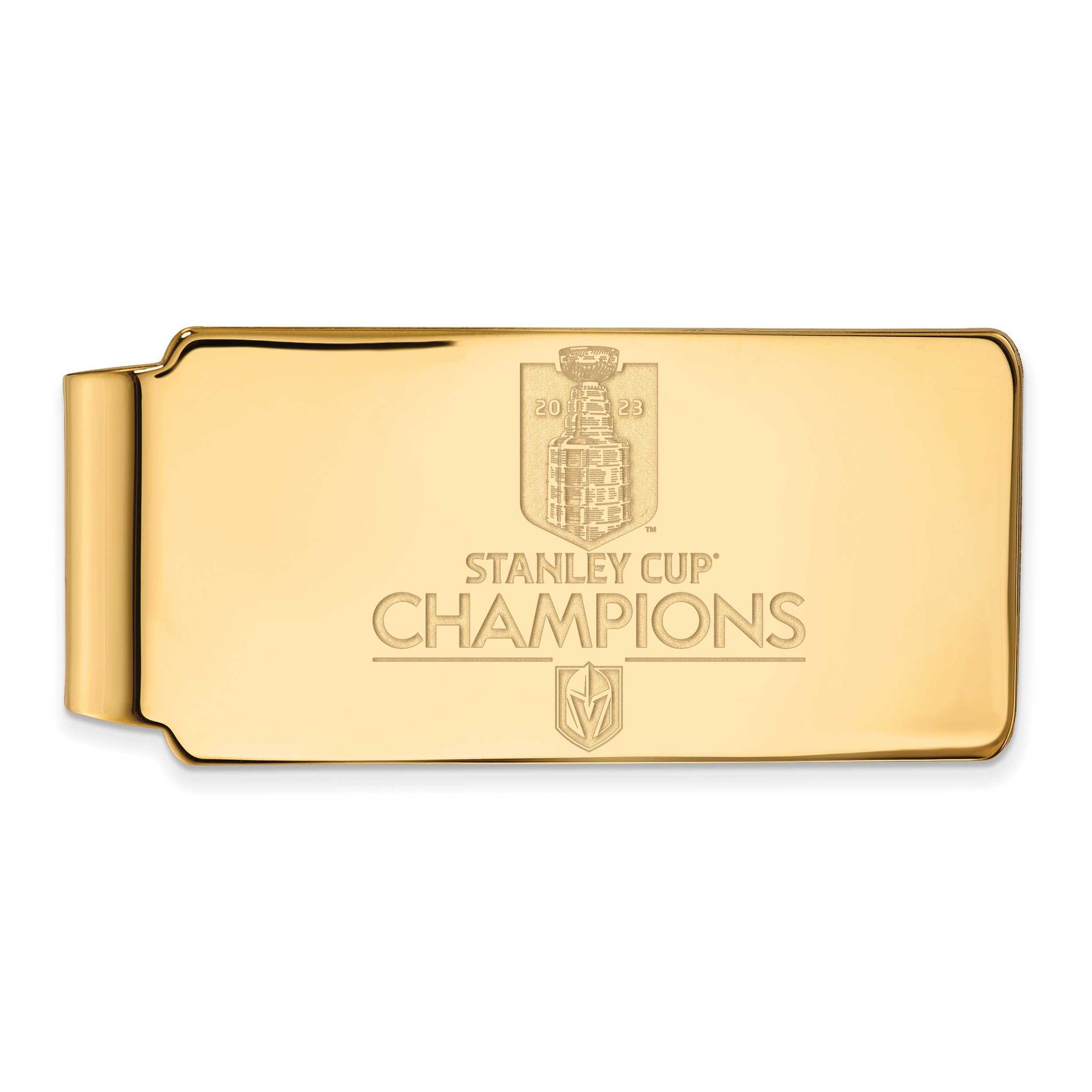 2023 Stanley Cup Champions Vegas Golden Knights Money Clip Gold-plated GP005VGK23