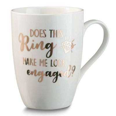 Lillian Rose Does This Ring Make Me Look Engaged Ceramic Mug GM21887 710309450559