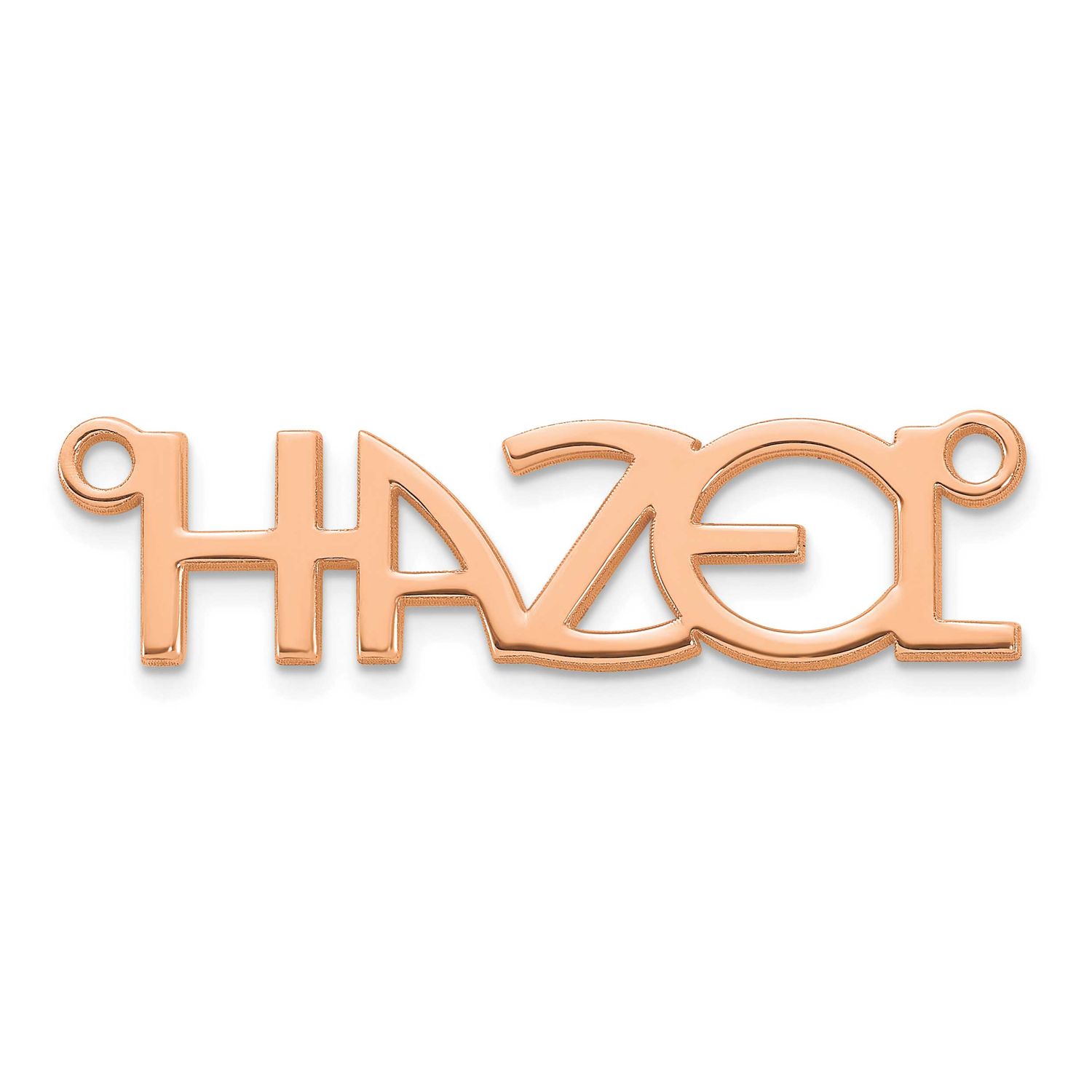 Name Plate 14k Rose Gold XNA1510R