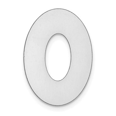 Oval with Hole Stamping Sterling Silver SS1099/18